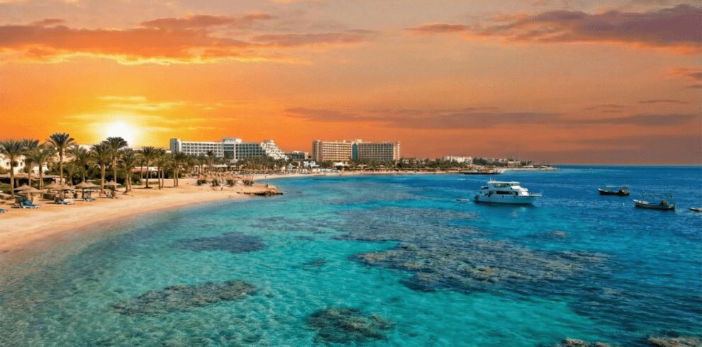 Stunning Red Sea Coral Reefs and Beach Resorts in Hurghada