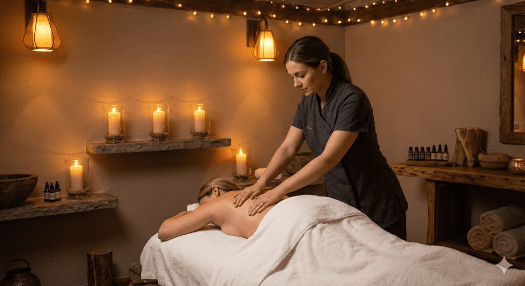 Professional 45-minute full body massage included in the package