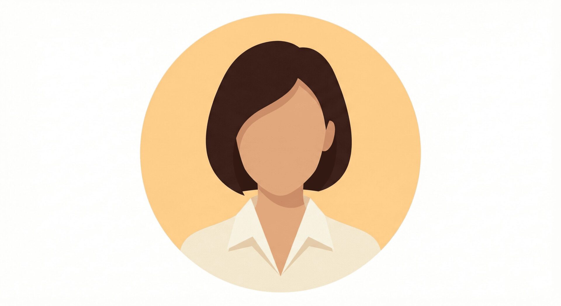 Vector avatar of a female customer service agent for Mega Adventures tours.