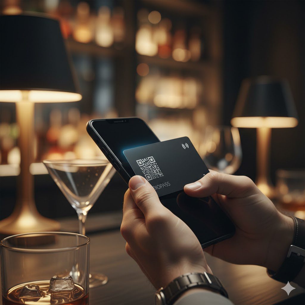 Biopass NFC smart card for safe payments at Hurghada Nightclubs and Bars